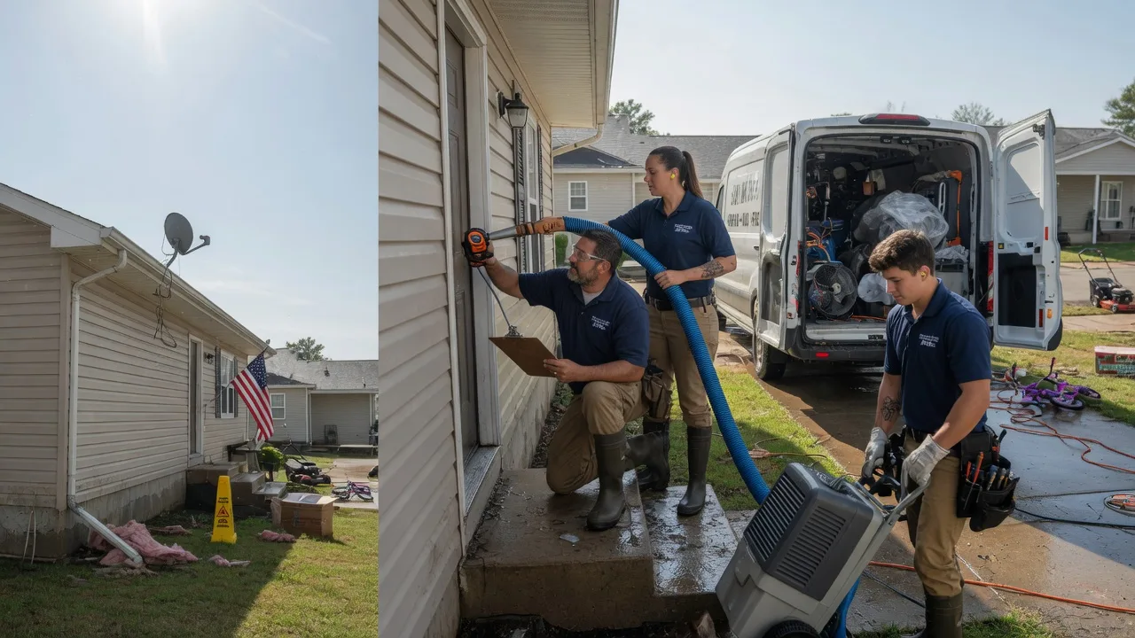 Ceiling Water Damage Restoration in Magnolia, TX near me